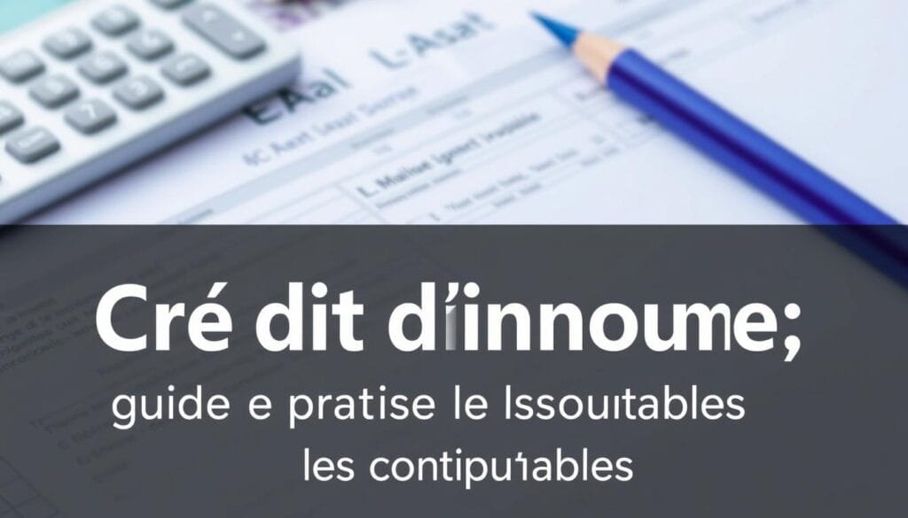 Crédit d’impôt