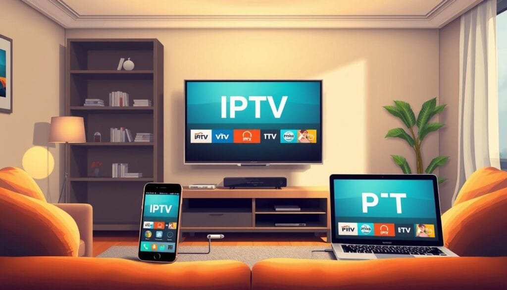 IPTV-Einrichtung auf verschiedenen Geräten